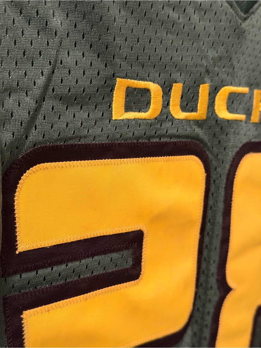 Vintage Nike Oregon Ducks Stitched Football Jersey Youth XL Bin 2 - Picture 4 of 7